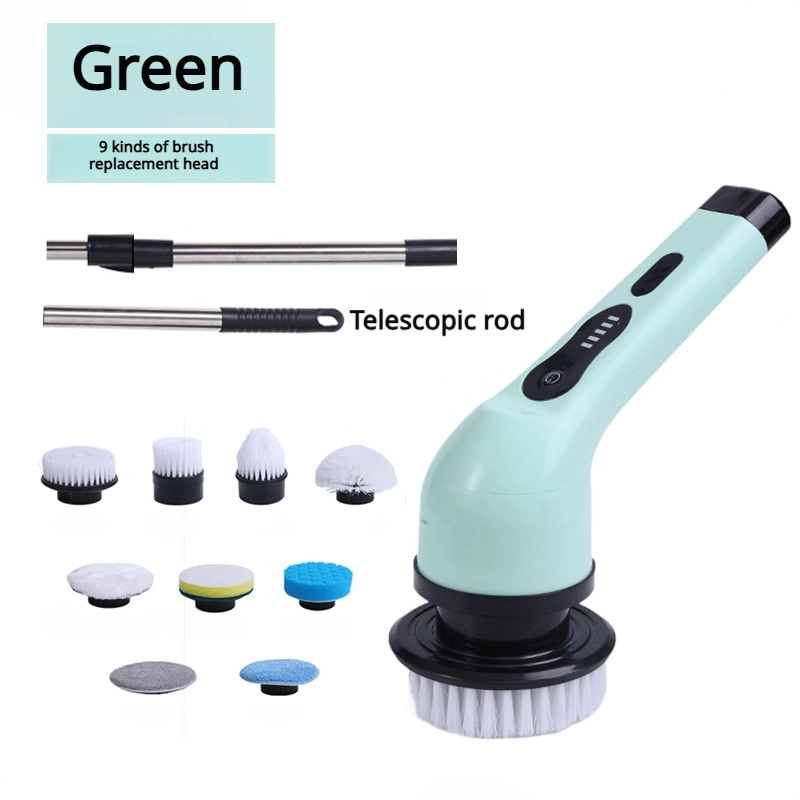 Handheld Multi-Functional Cordless Electric Retractable Cleaning Brush