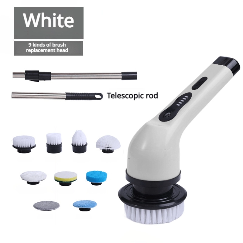 Handheld Multi-Functional Cordless Electric Retractable Cleaning Brush