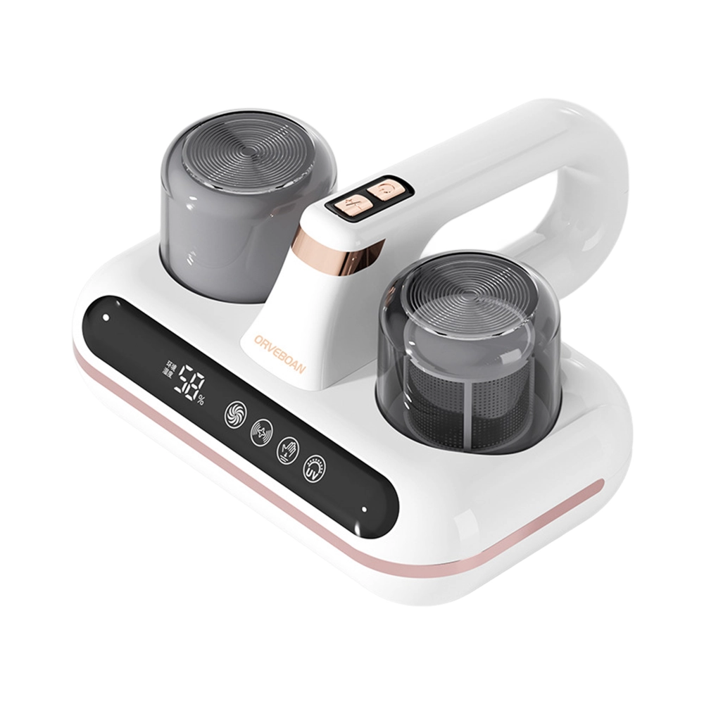 Cordless Mattress Mite Vacuum Cleaner: 80,000 Times High-Frequency Beating, 10,000Pa Powerful Suction, UV Mite Elimination