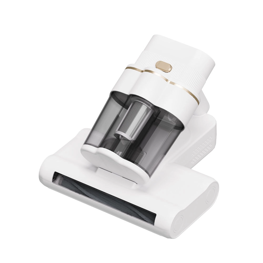 Three Dust Cups & Dual Roller Brushes UV Mite Remover, Household Mattress Vacuum Cleaner with Ultrasonic Sterilization and Hot Air Drying