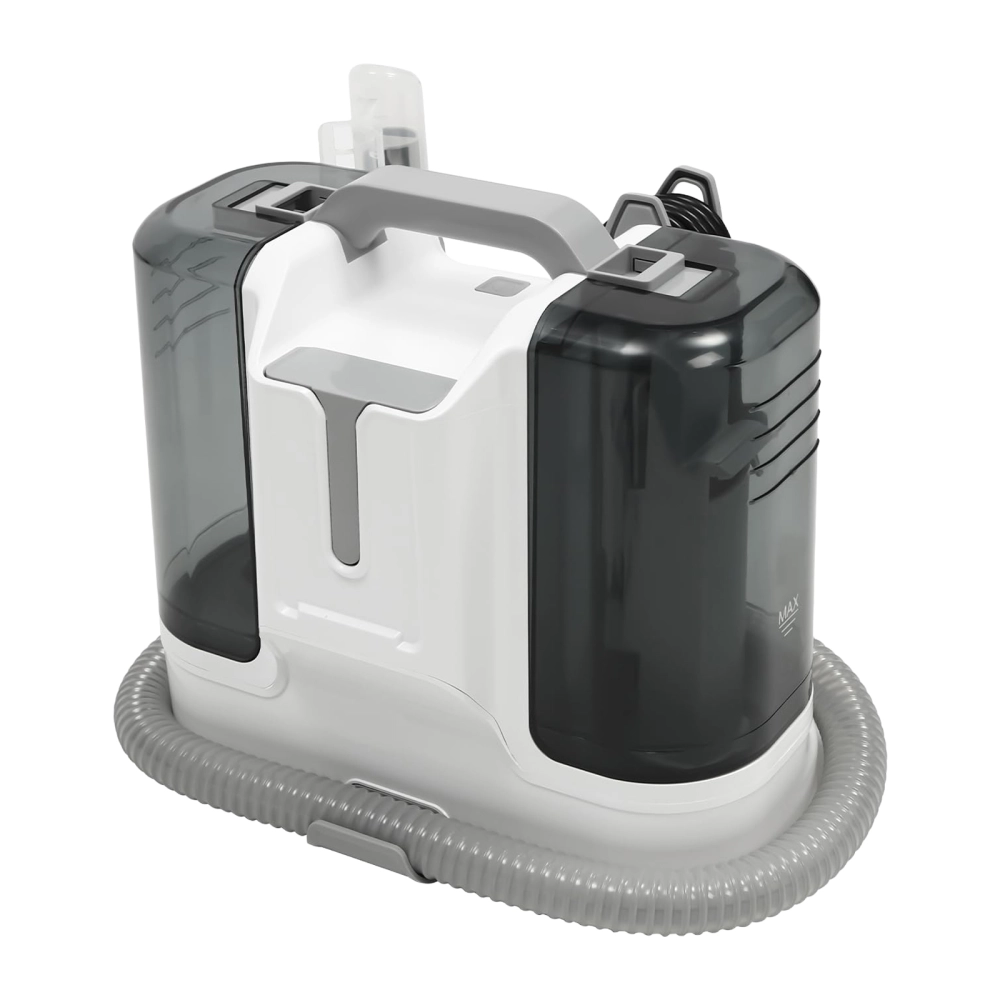 400W High Power Upholstery Cleaner, All-in-one Spray Suction Washing Carpet & Sofa Cleaning Machine for Home Use, Handheld Stain Removal Curtain Cleaning Tool